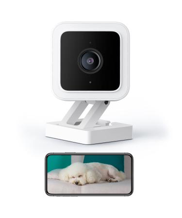 WYZE Cam v3 Wired 2.4GHz Wi-fi Pet Camera with Phone App Indoor/Outdoor Home Security Camera for Pet Baby Kids Dog Cat Elderly Monitoring, Works with Alexa Google Home IFTTT V3 Only