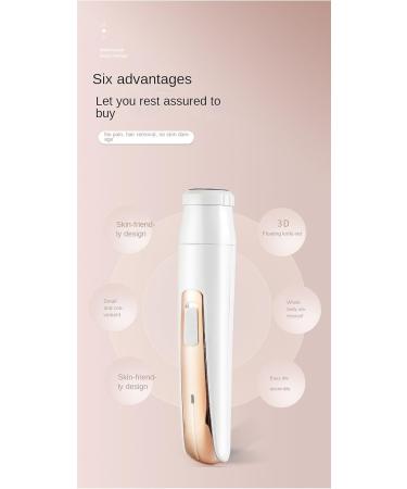 4-in-1 Bikini Trimmer for Women | Wet/Dry Body Shaver with Interchangeable Heads | USB Rechargeable & Waterproof Groomer for Hair Removal - Buy Online on GoSupps.com