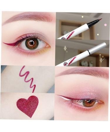 DOITOOL Makeup 6pcs Eyeliner Pencil White Eye Liner Pencils Eye Liner Cosmetic Liquid Eyeliner Make up Template - Buy Online on GoSupps.com
