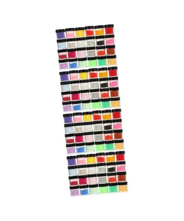 Healeved 96 Boxes Nail Crystal Powder Dip Powder Colors Nail Dip Powders Nail Dipping Powder Nail Powder