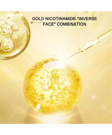 Gold Face Essence Serum - Anti-Aging Moisturizing & Firming with Soluble Protein Thread & Nano Gold for Women - 1 Set - Buy Online on GoSupps.com