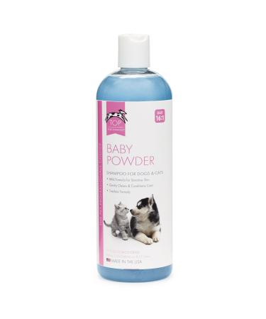 Top Performance Baby Powder Pet Shampoo, 17-Ounce 17 Ounce
