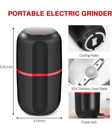 Electric Pill Crusher Grinder - Crush Medication and Vitamins to Fine Powder with Stainless Steel Blades - Buy Online on GoSupps.com