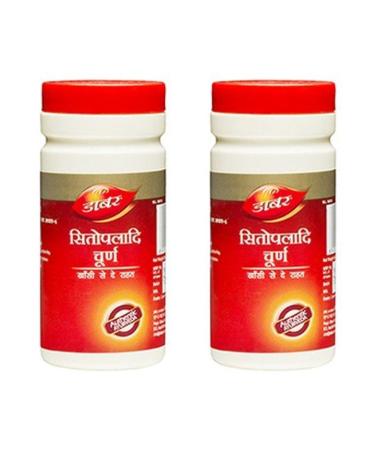 Dabur Sitopaladi Churna - 60 g (Pack of 2) - Buy Online on GoSupps.com