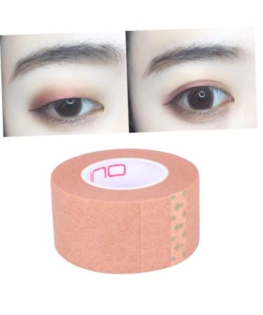 Housoutil 1 Roll Eye Lift Stickers Eyelid Tap Breathable Tape Double Lid Tape Eyelid Lift Tape Strips Lace Self Adhesive Eyelid Tape Double Sided Tape Brown Tape Lash Asia With Hat - Buy Online on GoSupps.com
