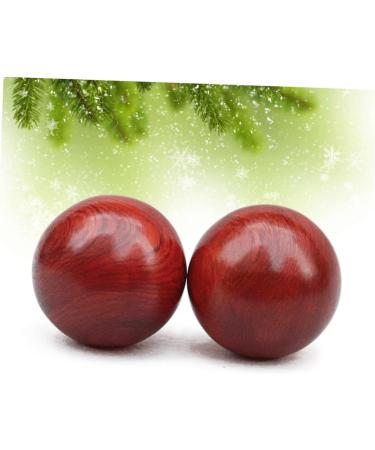 Fomiyes 4-Piece Wooden Massage Ball Set - Chinese Baole Balls for Relaxation & Stress Relief | Gym & Fitness Essential - Buy Online on GoSupps.com