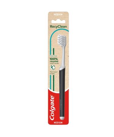 COLGATE RECYCLEAN Toothbrush Medium White