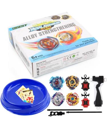 Obest Bey Battling Tops Set - 4D Launcher State Grip & Stadium Battle - Perfect New Year Gift for Kids - Buy Online on GoSupps.com
