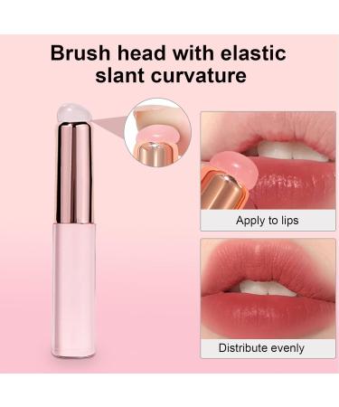 Silicone Lip Brush Reusable Lipstick Applicator Concealer Makeup Brush Nail Brush Round Head Make Up Brush For Lip Gloss Round Head Make Up Brush Silicone Lip Brush Make Up Brush Silicone Nail Brush - Buy Online on GoSupps.com