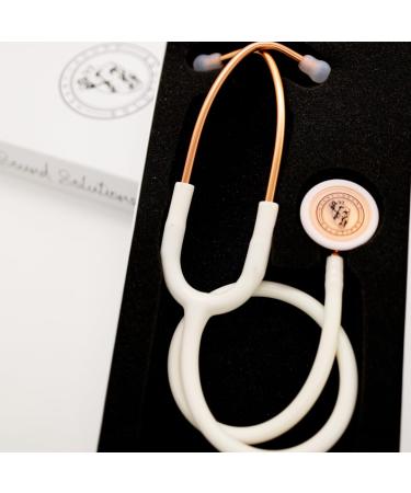 Premium Dual-Head Stethoscope for Nurses & Doctors | Gold Rose Gold Adult-Pediatric | Essential Nurse Accessories | Latex-Free Tubing - Buy Online on GoSupps.com