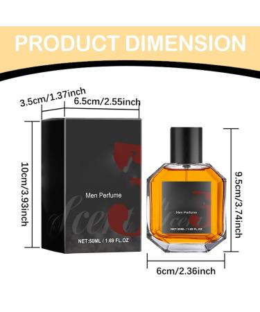 VEFSU Perfume Light Fragrance Wood Fragrance And Natural Release of Male Charm Body Spray Long Lasting Exudes Charm 50ml (Black One Size) 1 Fl Oz (Pack of 1) Black - Buy Online on GoSupps.com