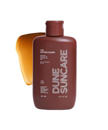 The Golden Guard - Browning Radiance Gel Suncare for Body - Broad Spectrum SPF 30 72 Hour Hydration (5.5 Fl Oz)
