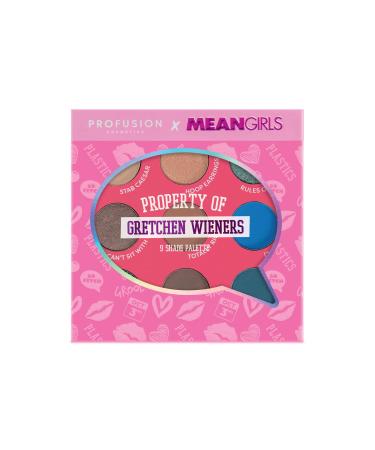 Buy Profusion Cosmetics Mean Girls Eyeshadow Palette - 9 Richly Pigmented Shades | Long-Wearing & Blendable Makeup - Buy Online on GoSupps.com