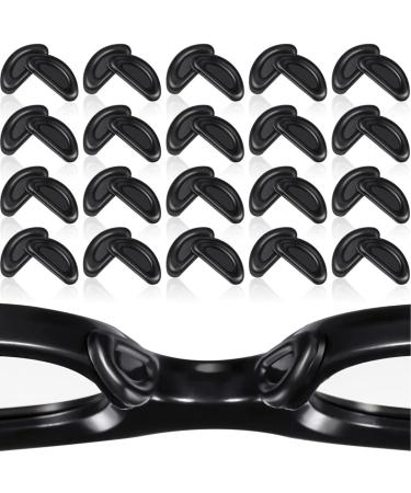 Beelooom 24 Pairs Glue Nasal Cushion - Silicone Thin Cushions for Glasses & Sunglasses - Comfort & Fit Guaranteed - Buy Online on GoSupps.com