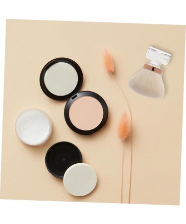 DRESSOOS highlighter face manicure makeup powder Makeup Tools makeup brush cosmetic blush brush paint artificial fiber white tool Aromatherapy round head powder brush beauty tools plastic - Buy Online on GoSupps.com
