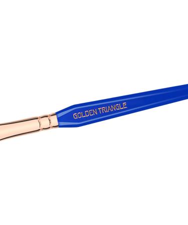 Bdellium Tools Golden Triangle 934 Precision Concealer Brush - Vegan Soft Synthetic Fibers - Perfect for Concealing - Blue - 1pc - International Shipping Available - Buy Online on GoSupps.com