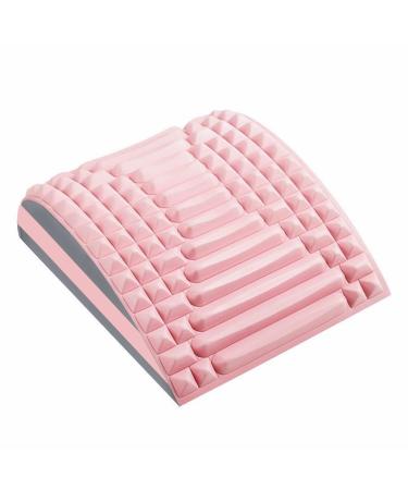 Yrangeee Back extensor and neck extension 2 in 1 Refresh Neck & Back Stretcher Back Massage Councilor for Pain Relief Lower Back Naked Knacker For Relief Waist Massage Relaxation Yoga -Rosa