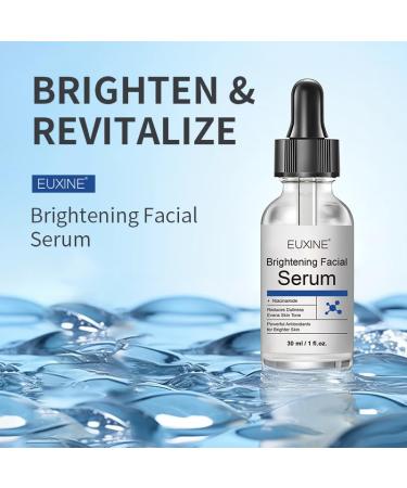 Facial Brightening Niacinamide Serum Reduces Dullness Evens Skin Tone Powerful Moisturizer Illuminating Serum Moisturizing Dryness Acne Skin Facial Essence Infused Rice Ferment vitamin B3 - Buy Online on GoSupps.com