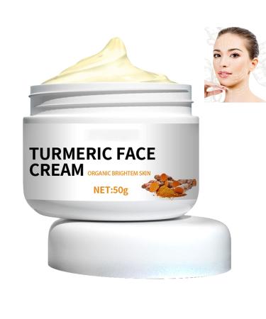 Golden Radiance Face Cream Natural Turmeric Repair Face Cream Turmeric face cream Anti Ageing Moisturiser Cream Turmeric Facial Moisturizer for Dark Spots Skin Lightener Cream