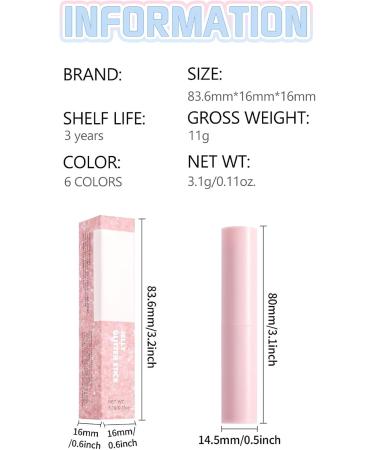 Jelly Glitter Pen Long Lasting Eyeshadow Stick with Brightening Effect Multifunctional Makeup Accessory for Daily Use for Women Mothers and Daughters 01 - Buy Online on GoSupps.com