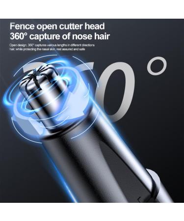 Face Nose Hair Clipper IPX5 Waterproof Multifunction Trimmer Shaving Safety Removal Trimming Bathroom Washroom Blue No 2 Blue No 2 - Buy Online on GoSupps.com