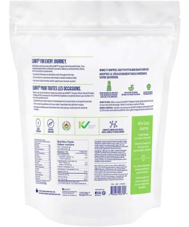 LeanFit Organic Plant-Based Protein Chocolate 4.4lbs (65 servings) - Buy Online on GoSupps.com