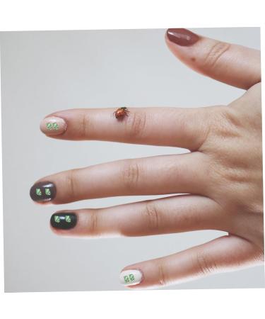 Anneome 1 Glass Chip Nail Crushed Glass Epoxy Filling Shiny Nail Stickers DIY Glass Fillers Epoxy Charms Nail Art Rhinestones Manicure Charm Nail Art Accessories Manicure Fillers 0.5X0.3cm Green - Buy Online on GoSupps.com