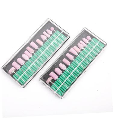 FRCOLOR Nail Drill Bits 2 Manicure Drill Bits Nail Tool Nail Grinding Head - Buy Online on GoSupps.com