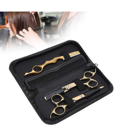 Thinning Haircut Scissors Set Stainless Steel Ergonomic Design Color Multi-Functional Set Suitable for Men and Women with Convenient Storage Bag for - Buy Online on GoSupps.com