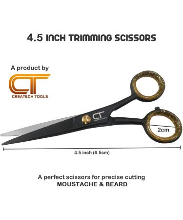 Hair Scissors Set Large and Small Hair Cutting Hairdressing and Trimming Black Scissors Family Care Pack - Buy Online on GoSupps.com