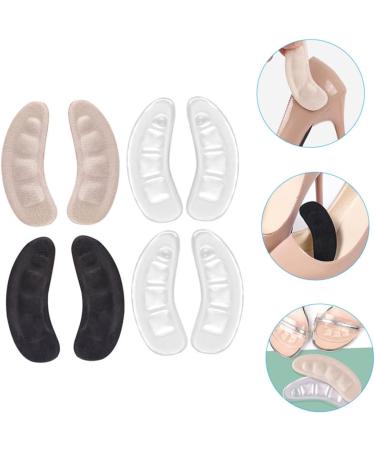 Mobestech 8 Pairs Anti-Wear Stickers for High Heels - Heel Grips & Liner Pads for Women's Shoes - Clear Sweat-Absorbing Solution for Stripper Heels & Sandals - Buy Online on GoSupps.com