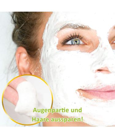 Puremetics Ginkgo Green Tea Peel-Off Mask | 100% Natural Vegan & Plastic-Free | Thalasso Detox for All Skin Types | Zero Waste Natural Cosmetics (65g 7 Applications) - Buy Online on GoSupps.com