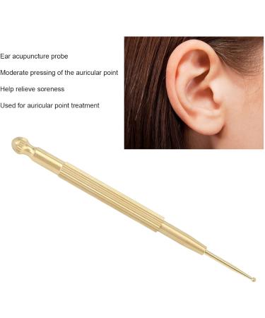 Double Head Ear Acupuncture Pen | Pain Relief & Reflex Zone Massage | Comfortable Handle for Easy Use - Buy Online on GoSupps.com