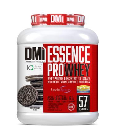 DMI INNOVATIVE NUTRITION DMI Protein ESSENCE PRO WHEY - Whey protein with DigeZyme and LactoSpore (2 kg Dark Cookies)