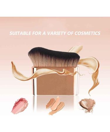 Siren Brush Because Pro Siren Brush Foundation Brush for Liquid Makeup Cream or Flawless Powder CosmeticsConcealers Cream Powder Body Brush (1 pcs gold +1 pcs rose gold) - Buy Online on GoSupps.com