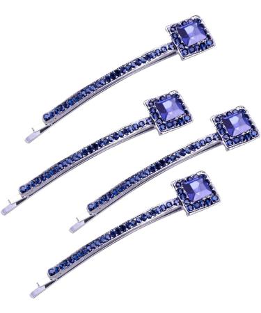 minkissy 4 Pairs Hair Pins Hair Jewelry Wedding Hairpin Pearl Clips for Hair Bridal Headpieces for Wedding Rhinestone Hair Barrettes Flora Hair Barrette Grace Partition Folder Miss - Buy Online on GoSupps.com