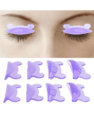 Eyelash Perming Curler | 4 Pairs Silicone Bear Style Soft Lash Lift Pads - Soft Silicone Lash Curler Pad Reusable Lash Silicon Pad in 4 Sizes for Eye Lashes Extension - Buy Online on GoSupps.com