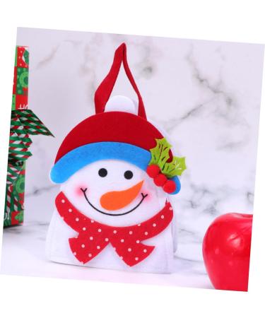 RORPOIR Christmas Candy Bag Xmas Bag Christmas Bag Ornament for Bags Winter 3D Sack As Shown 12X8X15cm - Buy Online on GoSupps.com