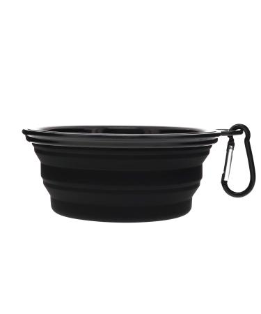 Pacific Shaving Company Collapsible Travel Bowl - Shave Bowl, 100% Food-Grade Silicone with Carabiner