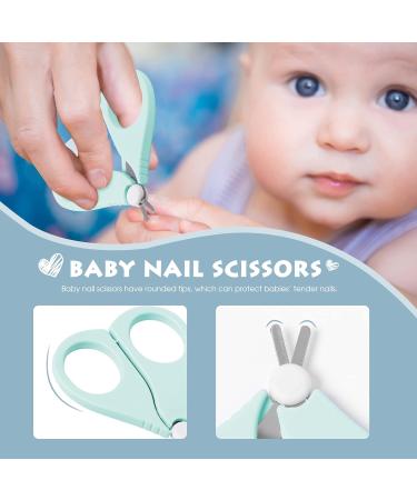 Bear Blue Baby Nail Clippers Set - Newborn Infant Nail Kit for New Parents Gift - Buy Online on GoSupps.com
