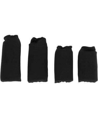 Thumb Ice Sleeves - 4Pcs Multipurpose Finger Ice Sleeves for Outdoor Use | Black | Best for Pain Relief & Recovery - Buy Online on GoSupps.com