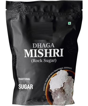SM Dhaga Mishri 900 g | Sucre gemme | Cristal de fil pur | Mishri Crystal