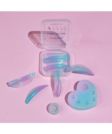 PERMANIA Lash Lift Rods - 11 Piece Reusable Eyelash Perm Curler Kit with Silicone Plate - Perfect for All Eye Shapes - DIY Lash Lift - Buy Online on GoSupps.com