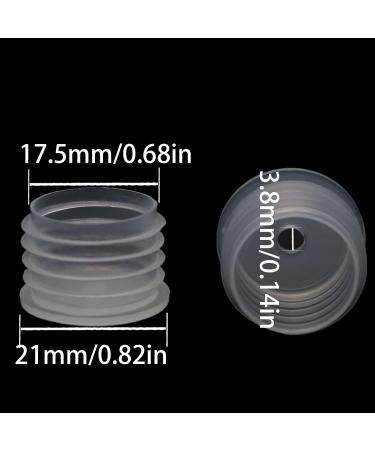 YHXiXi 21mm Bottle Adapter - 50PCS Dosing Adaptor for Syringe and Oral Dispensers - Buy Online on GoSupps.com