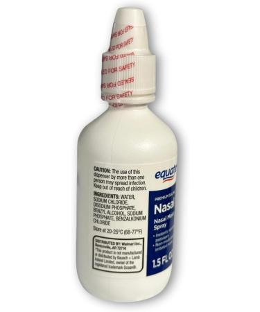Nasal Spray Premium Saline Moisturizing Liquid Mist for Nasal Congestion Gentle & Non-Medicated Daily Use for All Seasons 1.5 fl oz (Pack of 2) Boxed by Fusion Shop Store - Buy Online on GoSupps.com