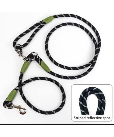 Reflective Dog Leash for Running Walking & Training - Durable Nylon Crossbody Design for All Dog Sizes - Buy Online on GoSupps.com
