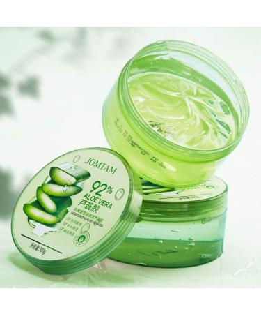 Aloe Vera 92% Moisturizing Gel - Natural Extract for Nourishing & Softening Skin | Acne Removal | 300g - Buy Online on GoSupps.com