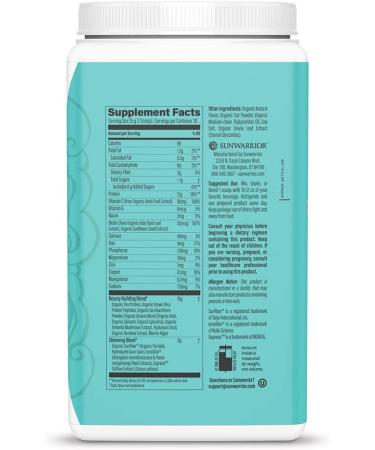 Sunwarrior Slim Collagen Booster 750g Vanilla Vanilla flavor With vegetable collagen building blocks MCTs pea protein & fiber For skin metabolism & satiety Bio & Vegan Vanilla 750g - Buy Online on GoSupps.com