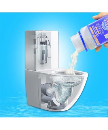 Strong dissolving power pipe unclogging agent unclogging agent suitable for kitchen grease toilet sink and other drain clogging (1) - Buy Online on GoSupps.com