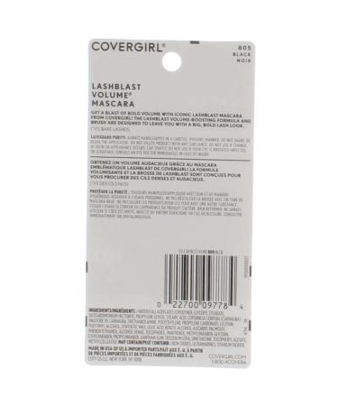 CoverGirl Lashblast Mascara Black 0.44 oz - Pack of 2 | Long-Lasting Volume and Length | Buy Now! - Buy Online on GoSupps.com